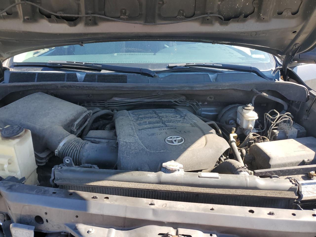 2013 Toyota Tundra VIN 5TFUW5F12DX275492 Copart auction photo, front end / side damage thumbnail 13