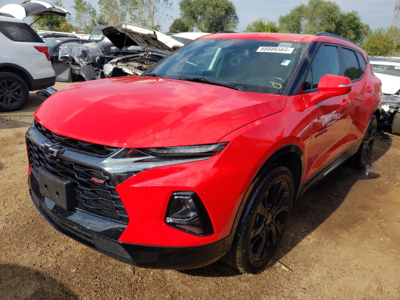 2022 Chevrolet Blazer VIN 3GNKBKRS5NS217683