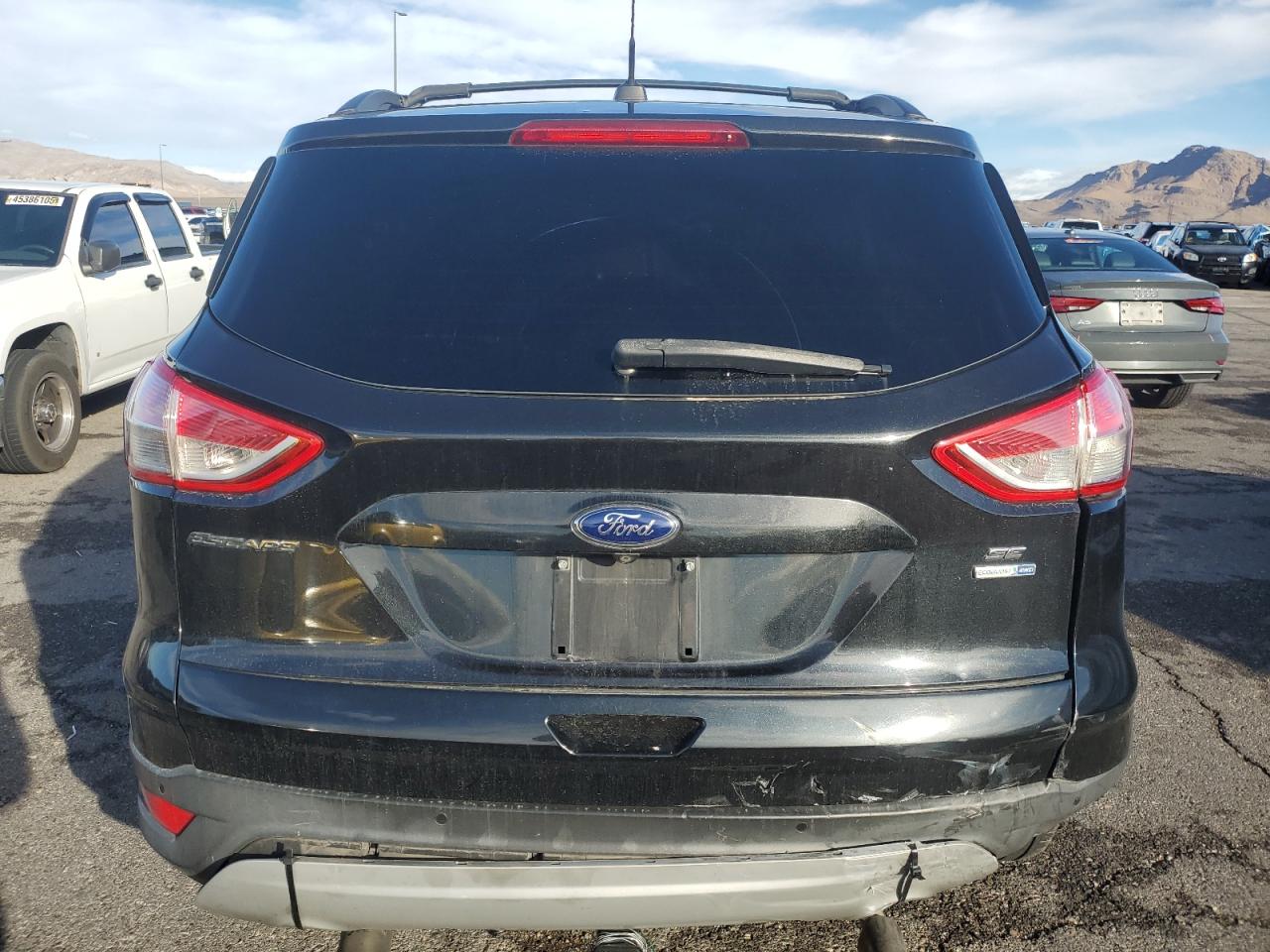 2014 Ford Escape VIN 1FMCU9G92EUB12014 Copart auction photo, side / rear end damage thumbnail 6
