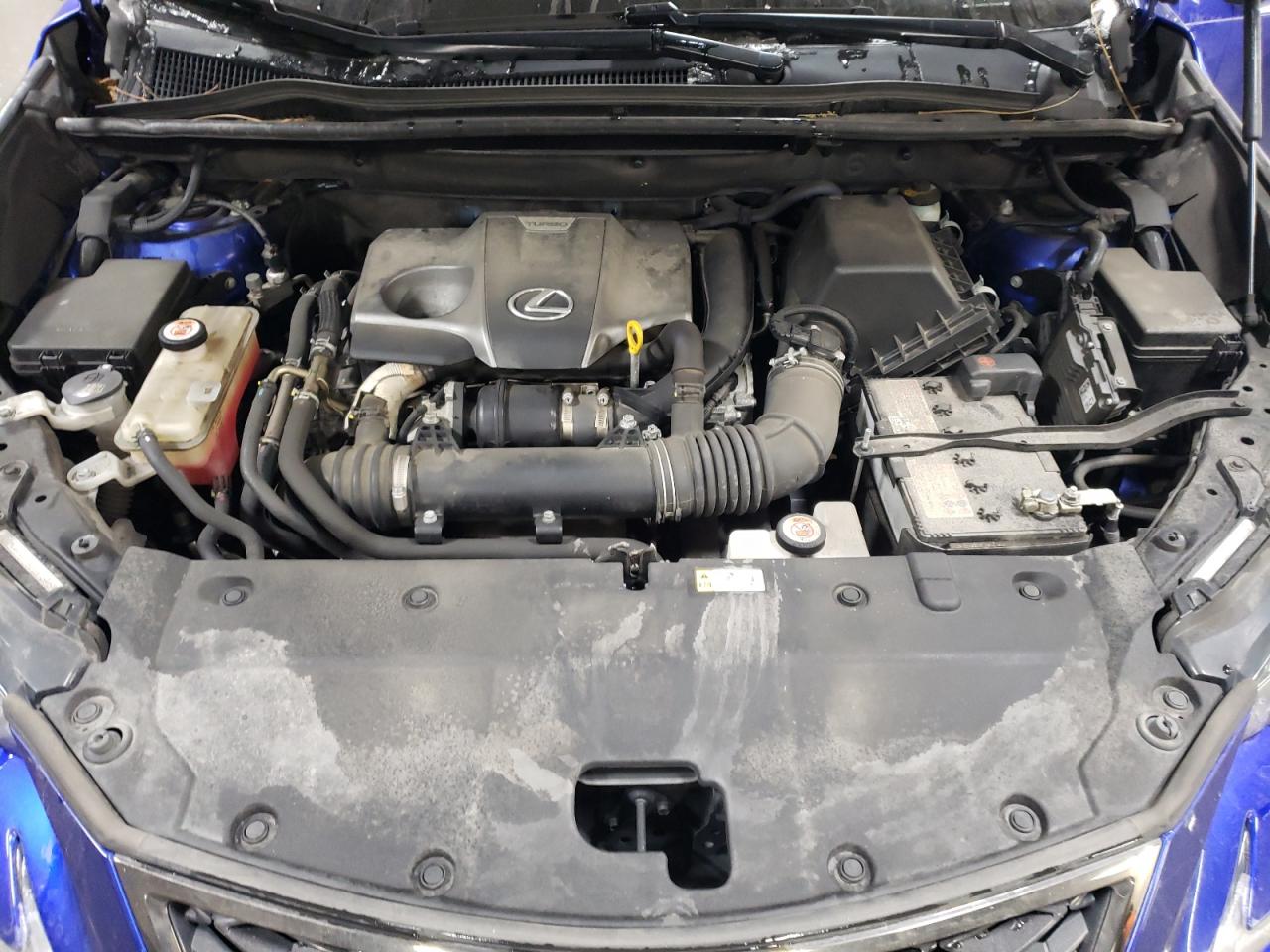 2020 Lexus NX VIN JTJSARDZ0L2225978 Copart auction photo, side damage thumbnail 11