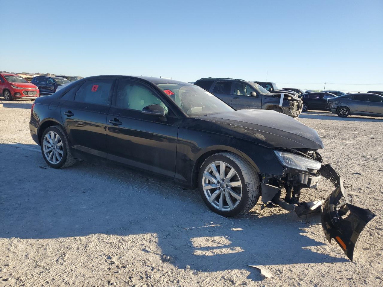 2017 Audi A4 VIN WAUANAF45HN003607 Copart auction photo, front end damage thumbnail 4