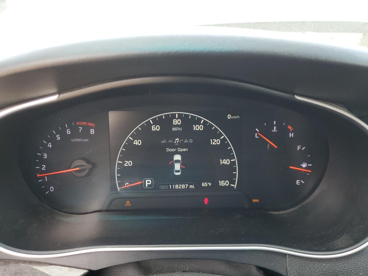 2014 KIA Cadenza VIN KNALN4D75E5148813 Copart auction photo, rear end / side damage thumbnail 9