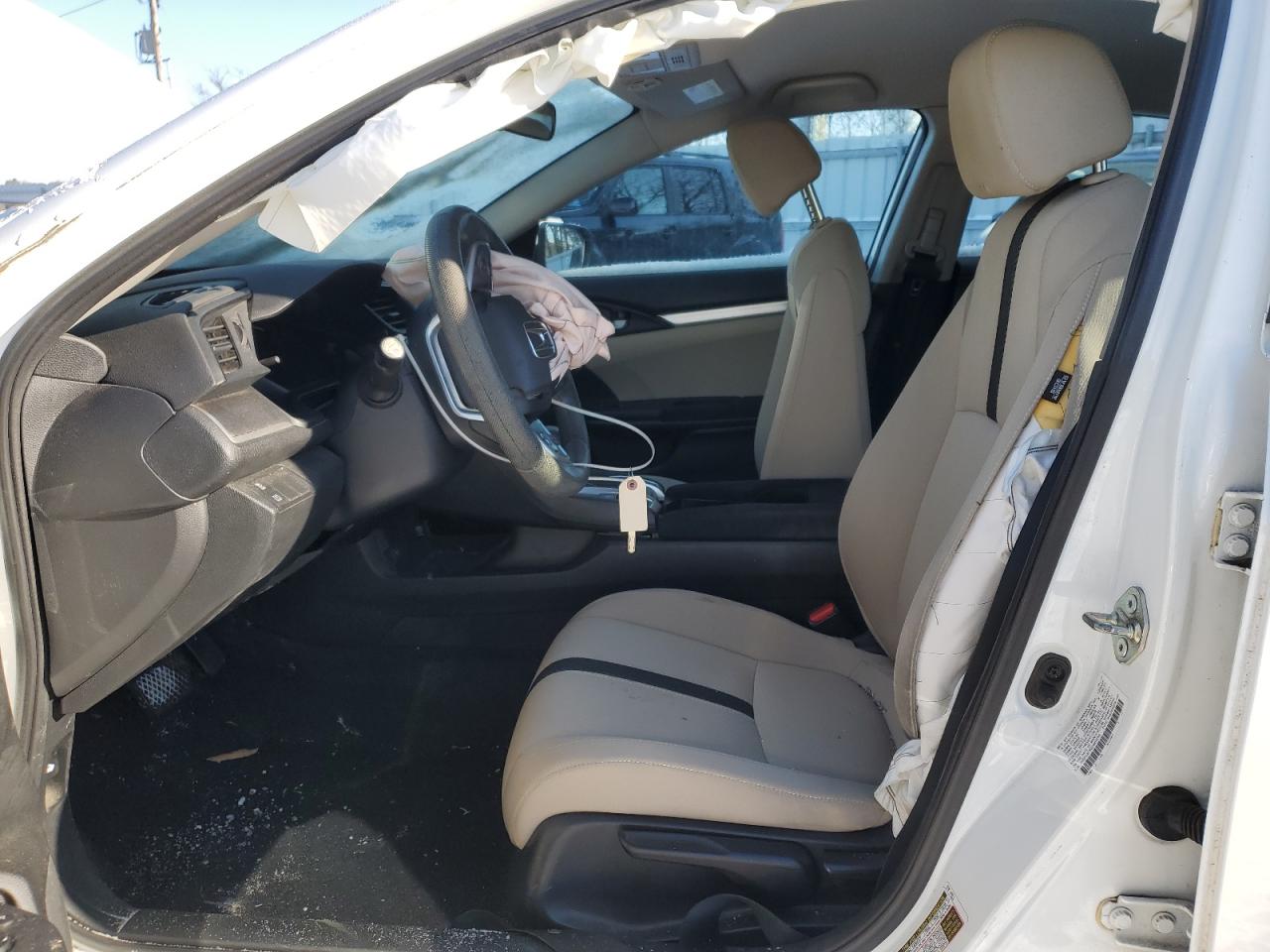 2018 Honda Civic VIN 2HGFC2F50JH604243 Copart auction photo, front end damage thumbnail 7