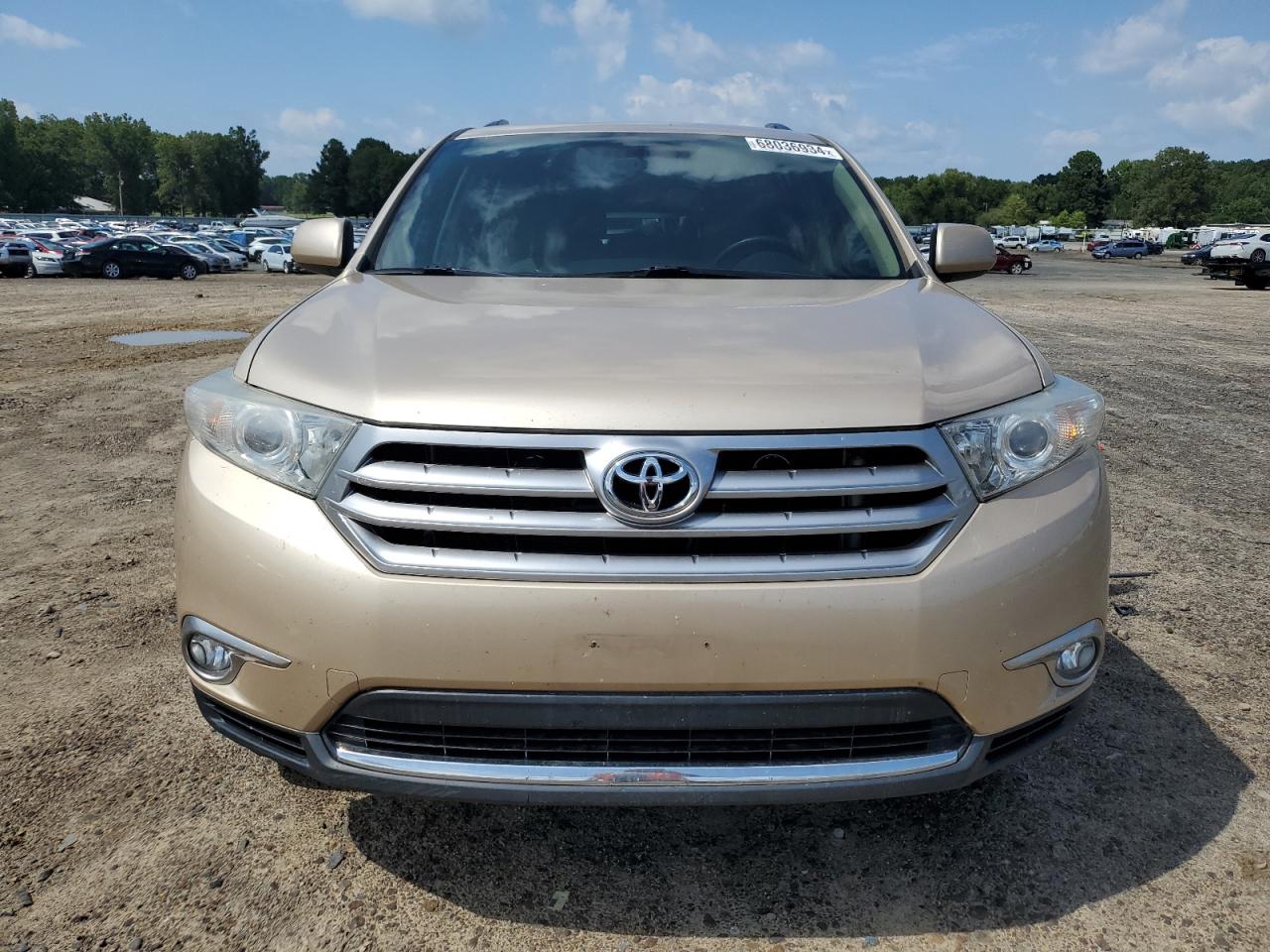 2012 Toyota Highlander VIN 5TDZK3EH7CS068346 Copart auction photo, rear end / minor dent/scratches damage thumbnail 5