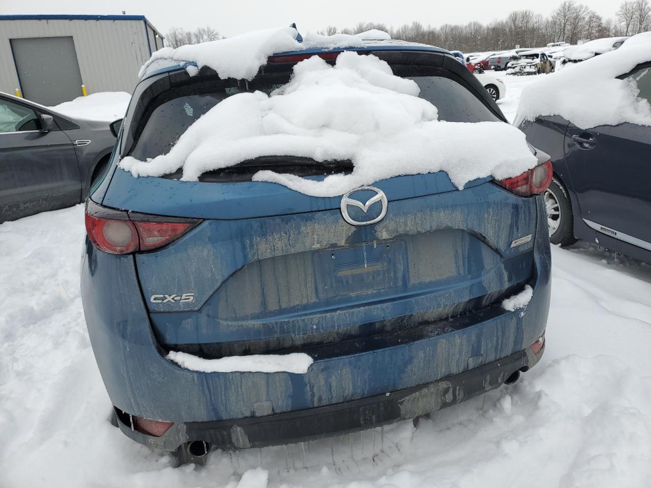 2019 Mazda CX-5 VIN JM3KFADM4K0545977 Copart auction photo, front end damage thumbnail 6