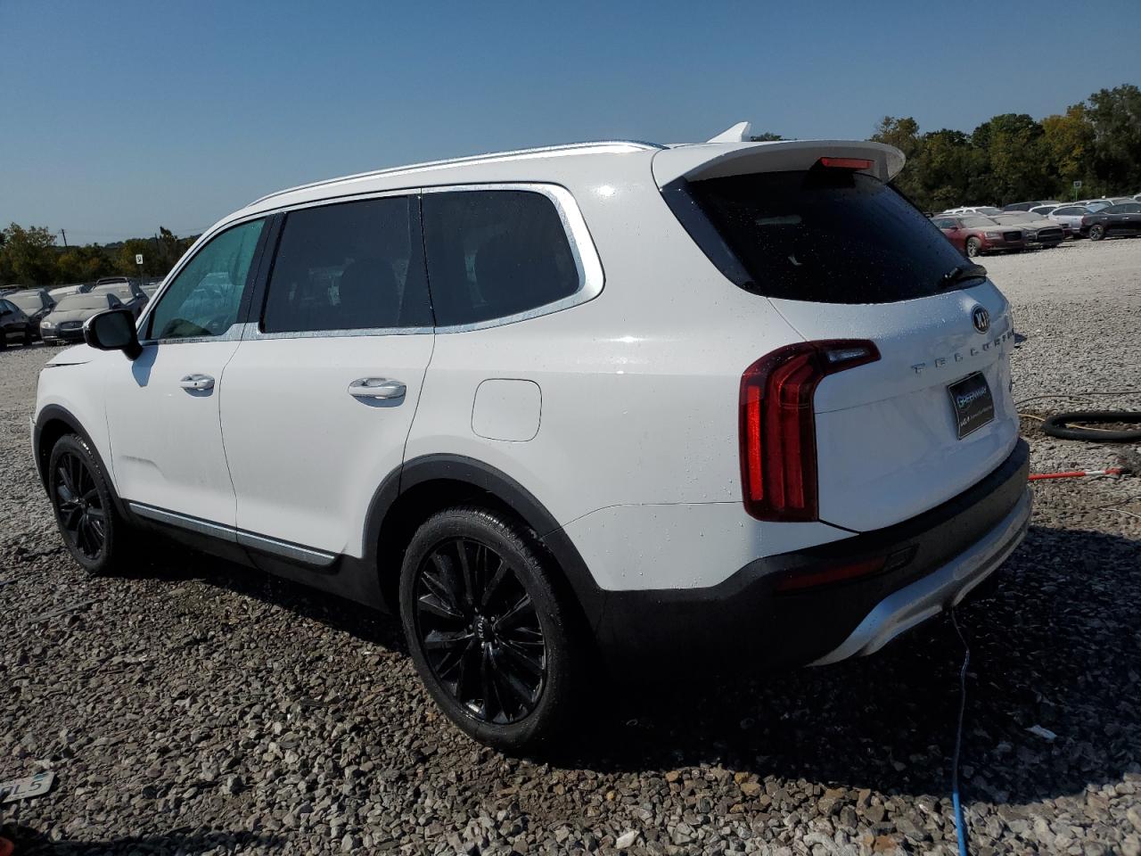 2021 KIA Telluride VIN 5XYP54HC7MG142934 Copart auction photo, front end damage thumbnail 2