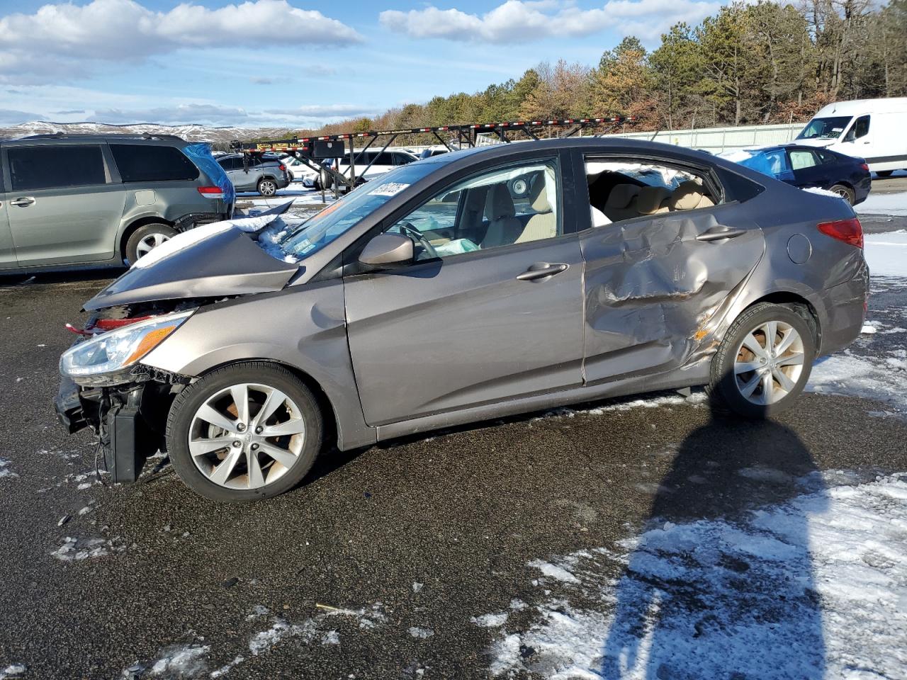 2014 Hyundai Accent VIN KMHCU4AEXEU748737