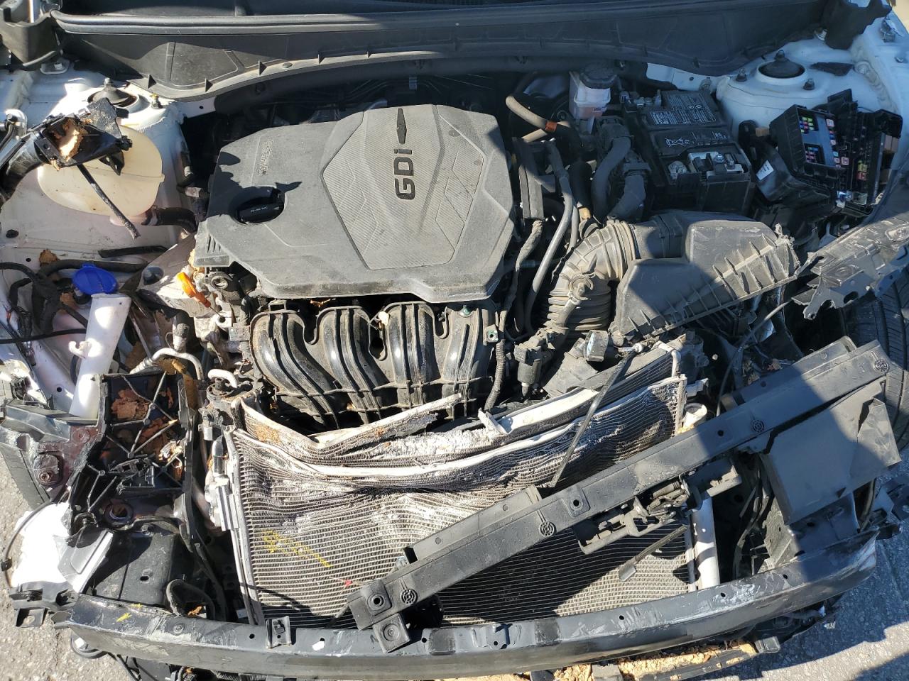 2022 Hyundai Tucson VIN 5NMJFCAE4NH123130 Copart auction photo, front end damage thumbnail 11