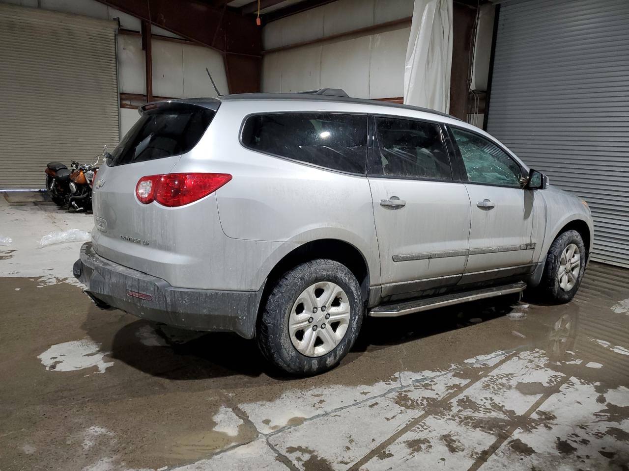 2012 Chevrolet Traverse VIN 1GNKVFED1CJ394199 Copart auction photo, rollover damage thumbnail 3