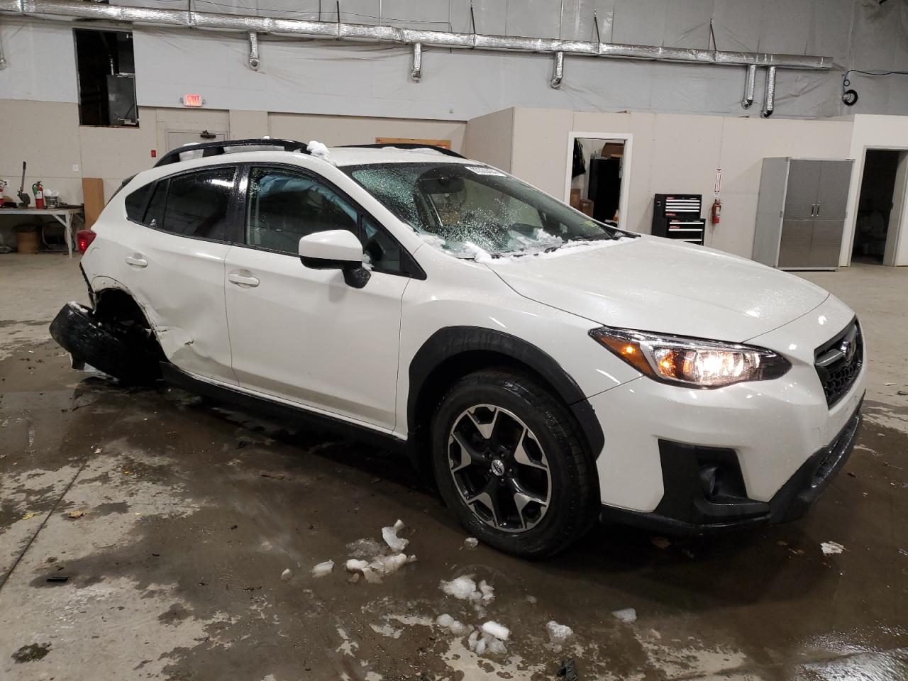 2018 Subaru XV VIN JF2GTABC5JH217499 Copart auction photo, rear end / side damage thumbnail 4