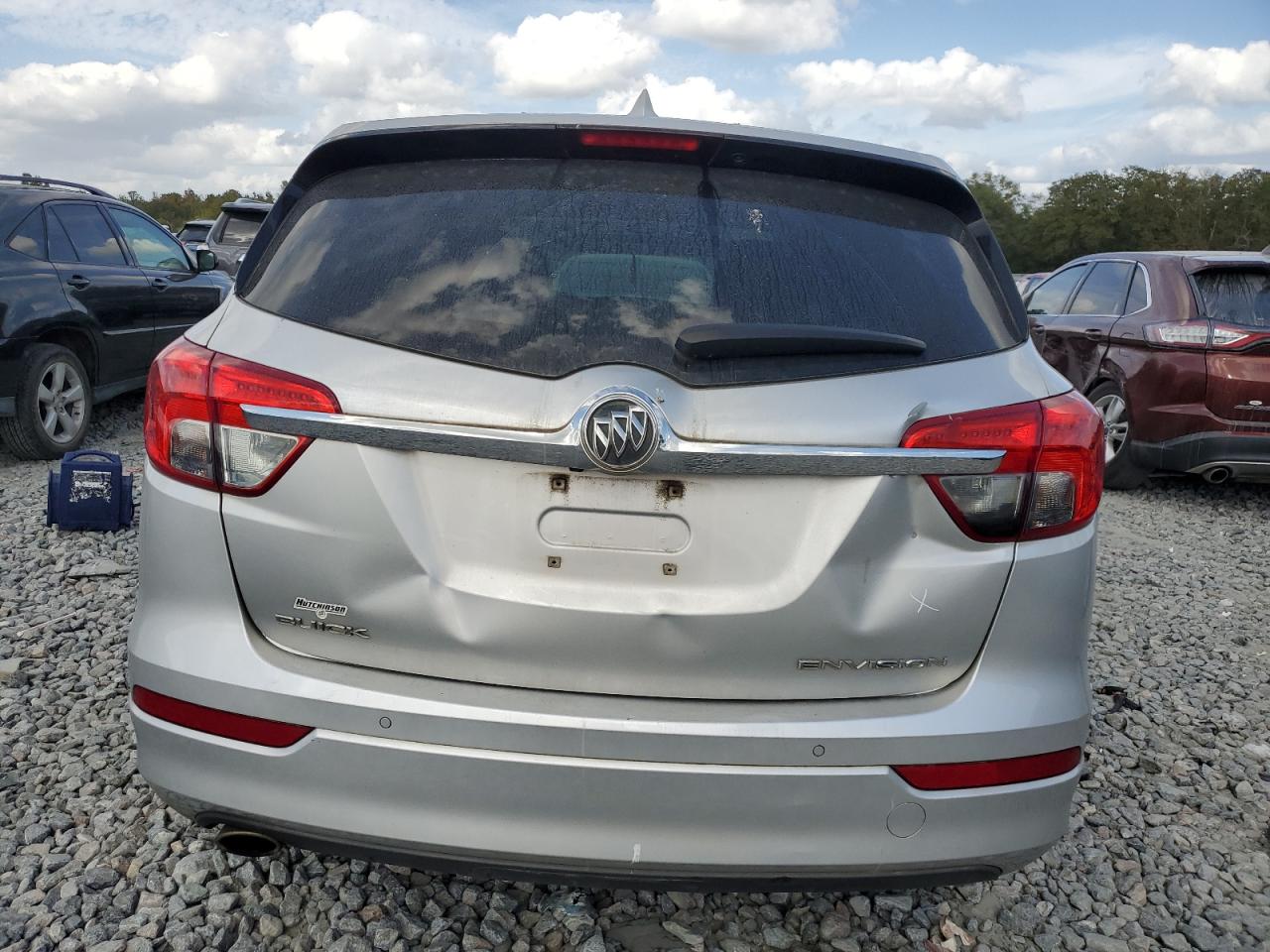 2017 Buick Envision VIN LRBFXASA2HD190727 Copart auction photo, front end damage thumbnail 6