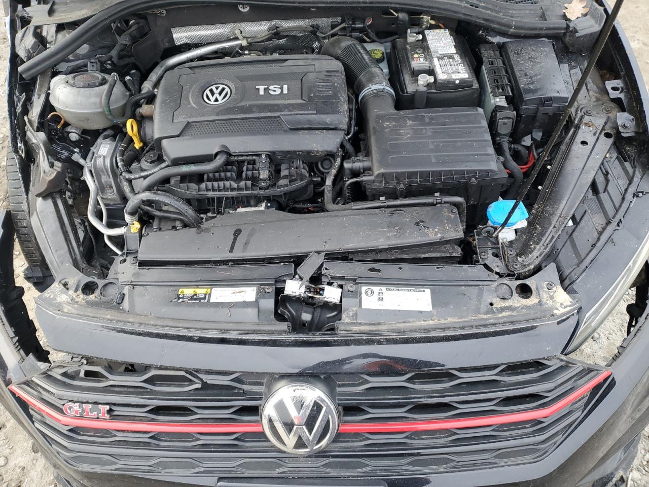 2019 Volkswagen Jetta VIN 3VW5T7BU8KM186020 Copart auction photo, rollover damage thumbnail 12