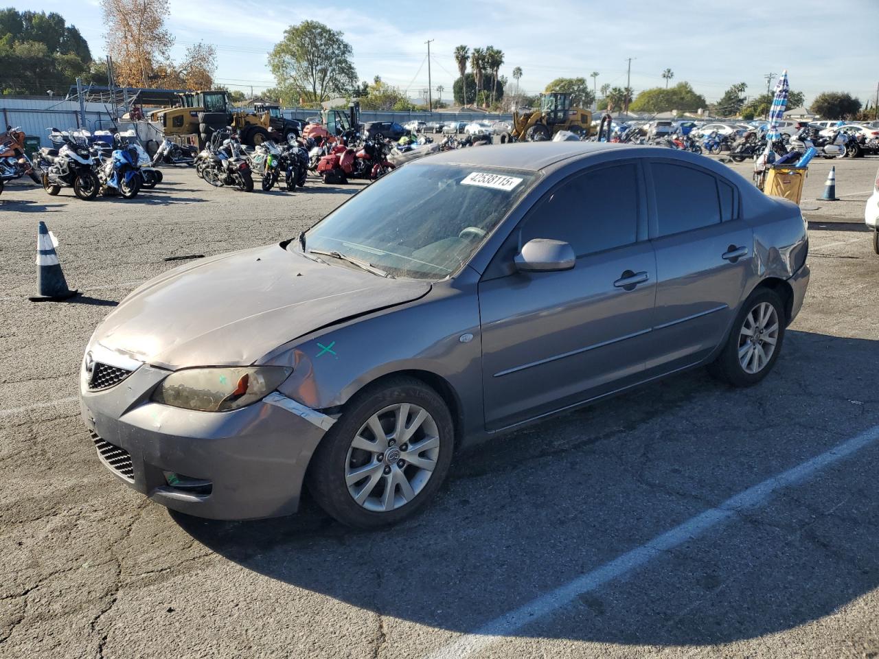 2008 Mazda 3 VIN JM1BK32F081876238