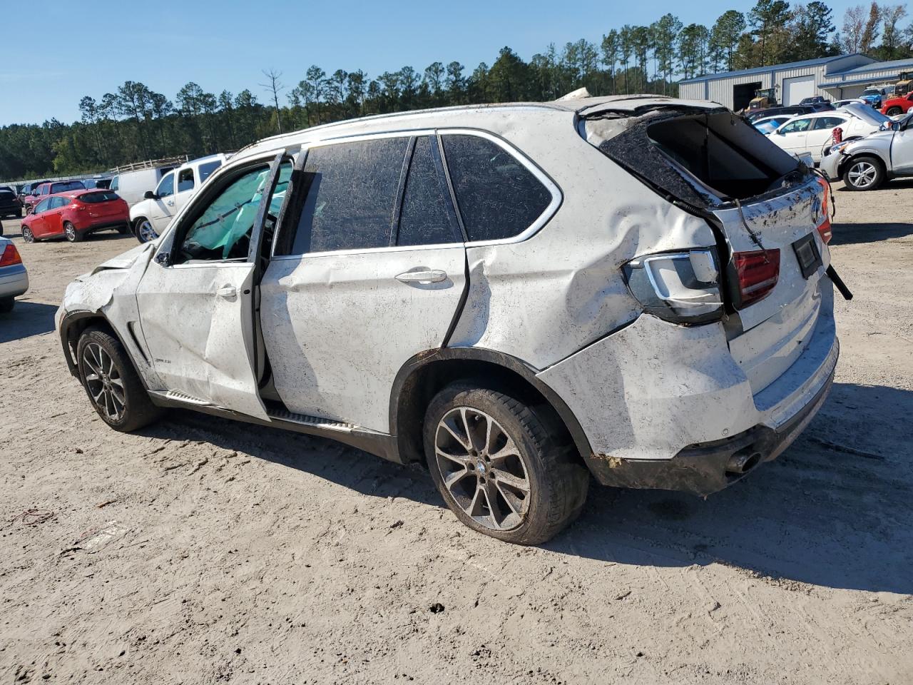 2016 BMW X5 VIN 5UXKR2C51G0H42257 Copart auction photo, rear end / front end damage thumbnail 2