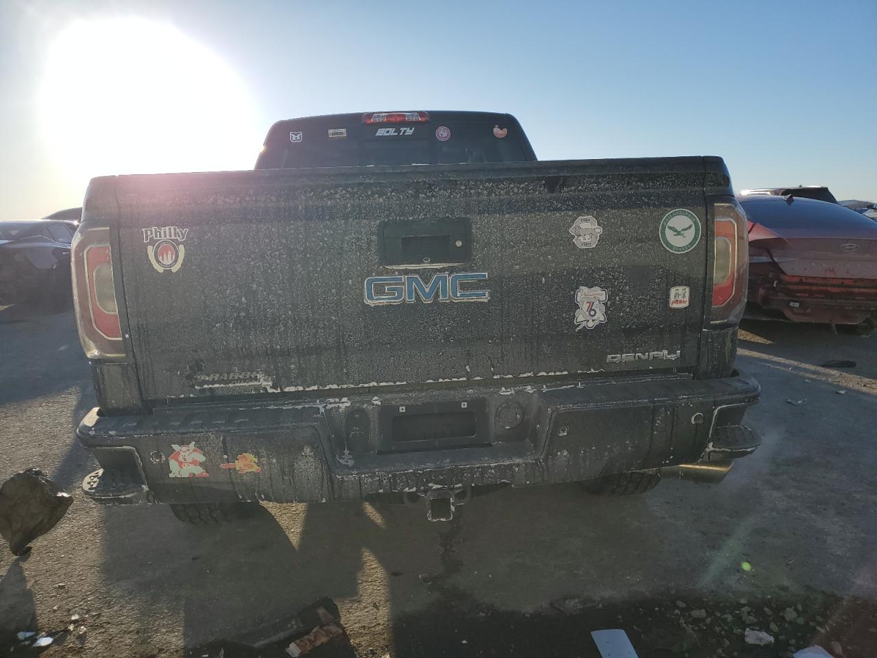 2017 GMC Sierra VIN 3GTU2PEJXHG152641 Copart auction photo, front end / side damage thumbnail 6