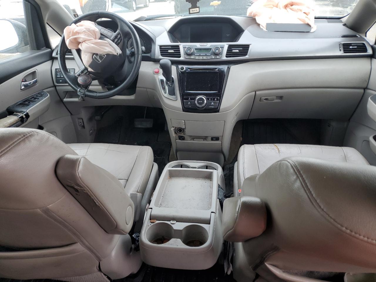 2014 Honda Odyssey VIN 5FNRL5H62EB006430 Copart auction photo, front end / minor dent/scratches damage thumbnail 8