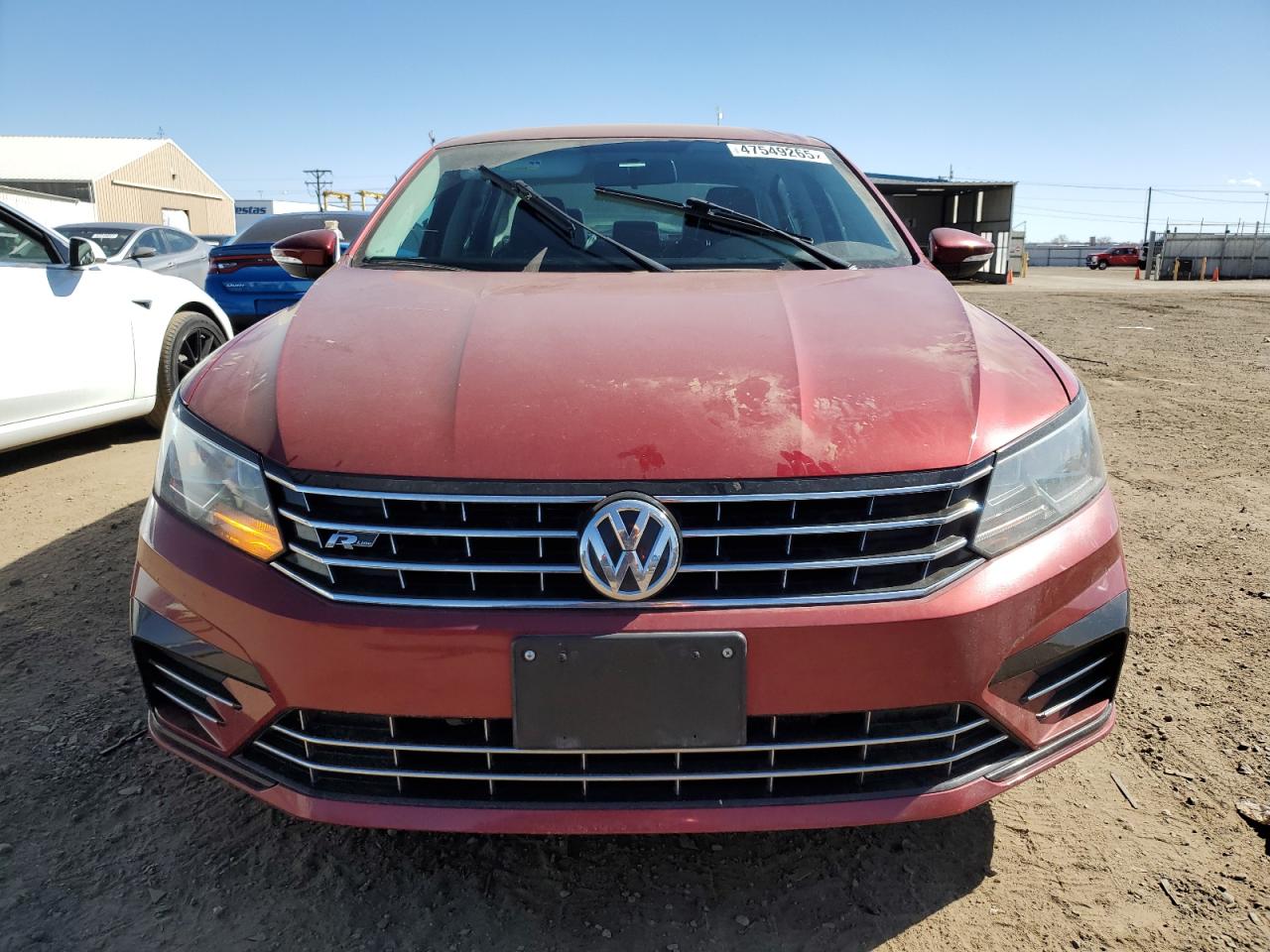 2016 Volkswagen Passat VIN 1VWAT7A35GC042313 Copart auction photo, mechanical / hail damage thumbnail 5