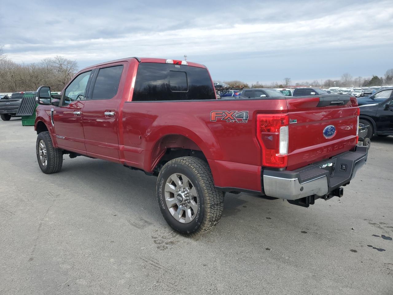 2018 Ford F250 VIN 1FT7W2BT8JEB26711 Copart auction photo, front end damage thumbnail 2