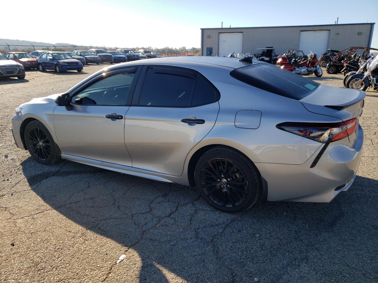 2021 Toyota Camry VIN 4T1G11BK1MU037990 Copart auction photo, front end / side damage thumbnail 2