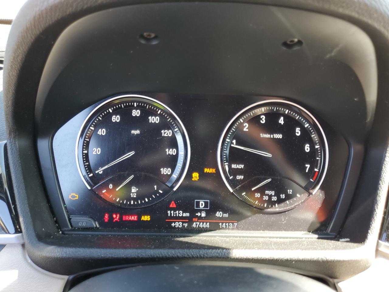 2018 BMW X2 VIN WBXYJ3C35JEJ89615 Copart auction photo, undercarriage / front end damage thumbnail 9