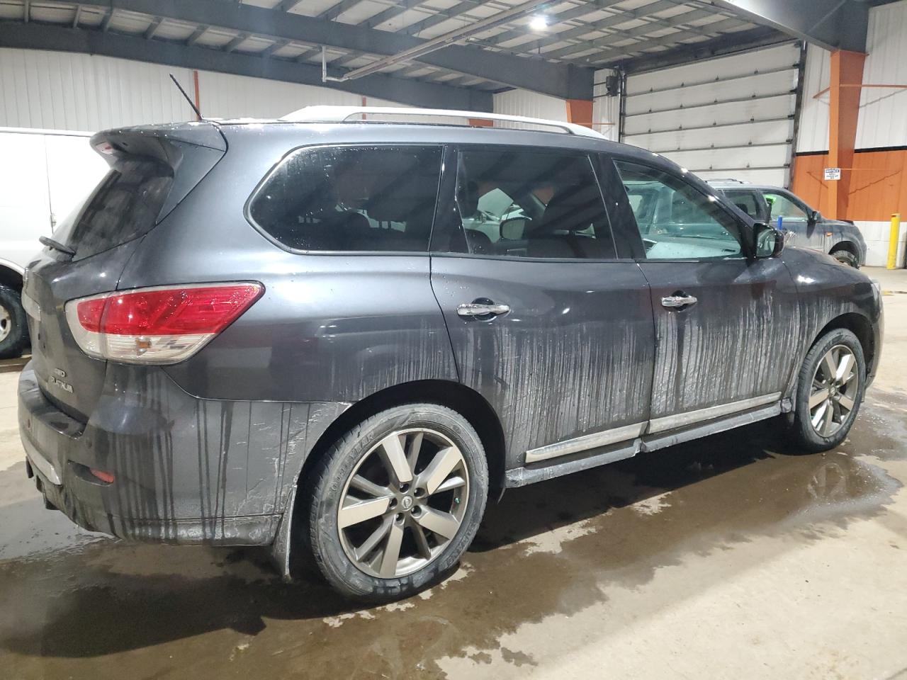 2014 Nissan Pathfinder VIN 5N1AR2MM7EC653669 Copart auction photo, hail / minor dent/scratches damage thumbnail 3