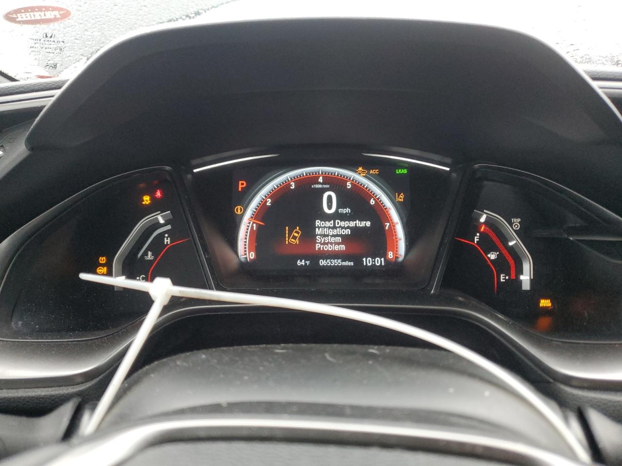 2018 Honda Civic VIN SHHFK7H96JU202035 Copart auction photo, rear end / side damage thumbnail 9