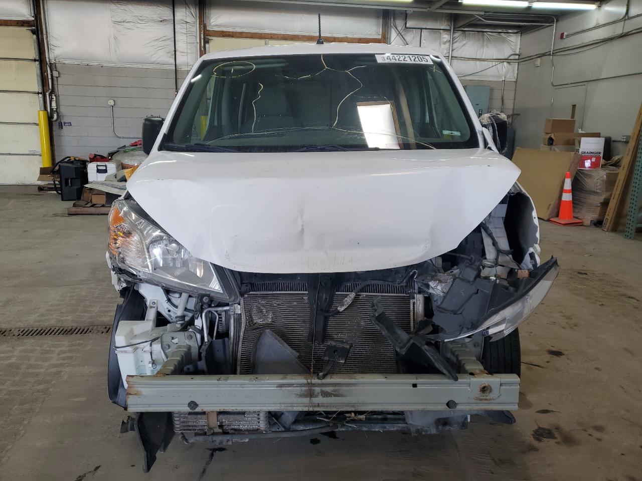 2018 Nissan NV VIN 3N6CM0KN8JK693403 Copart auction photo, front end / side damage thumbnail 5