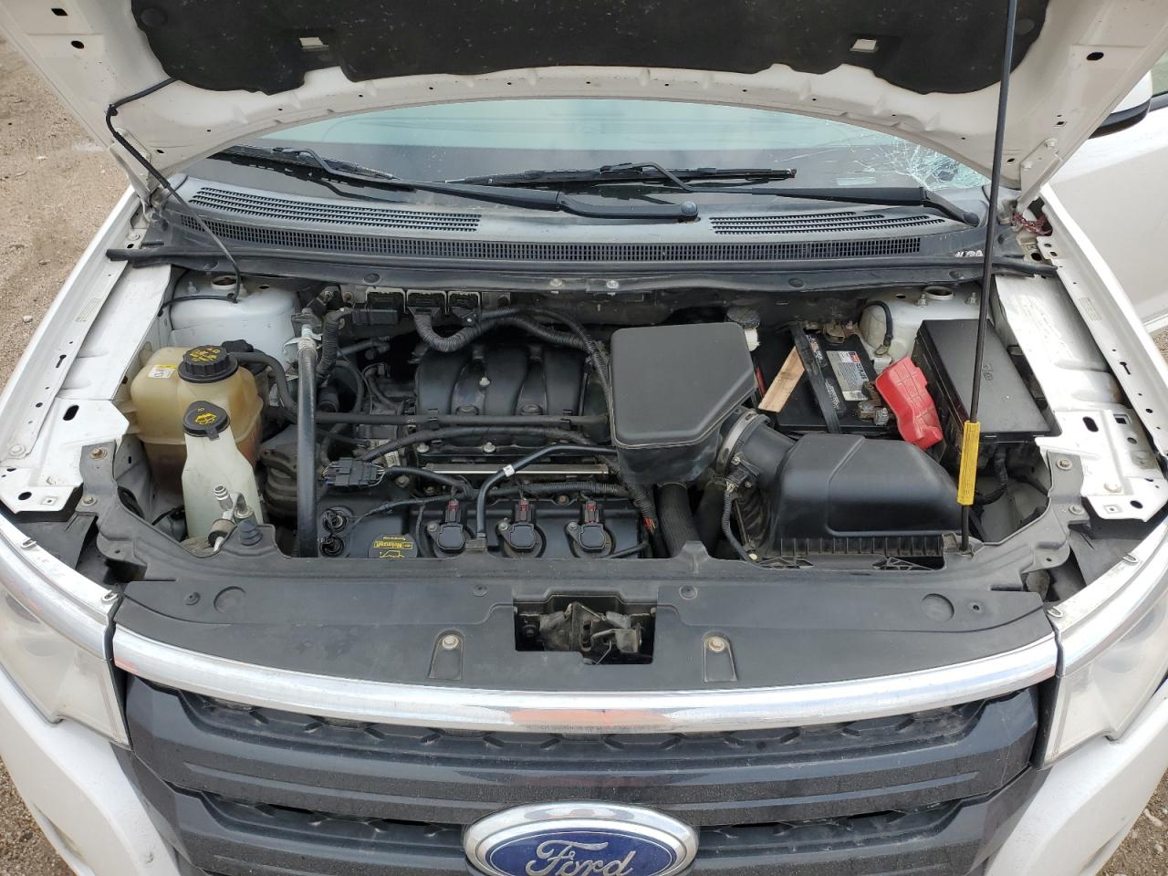 2014 Ford Edge VIN 2FMDK4AK9EBB06693 Copart auction photo, all over damage thumbnail 12