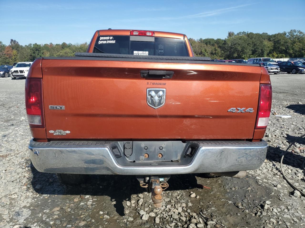 2013 RAM 1500 VIN 1C6RR7GT5DS681392 Copart auction photo, front end damage thumbnail 6