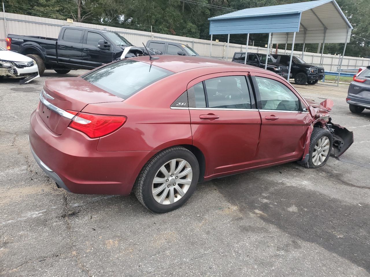 2013 Chrysler 200 VIN 1C3CCBBB6DN577675 Copart auction photo, front end damage thumbnail 3