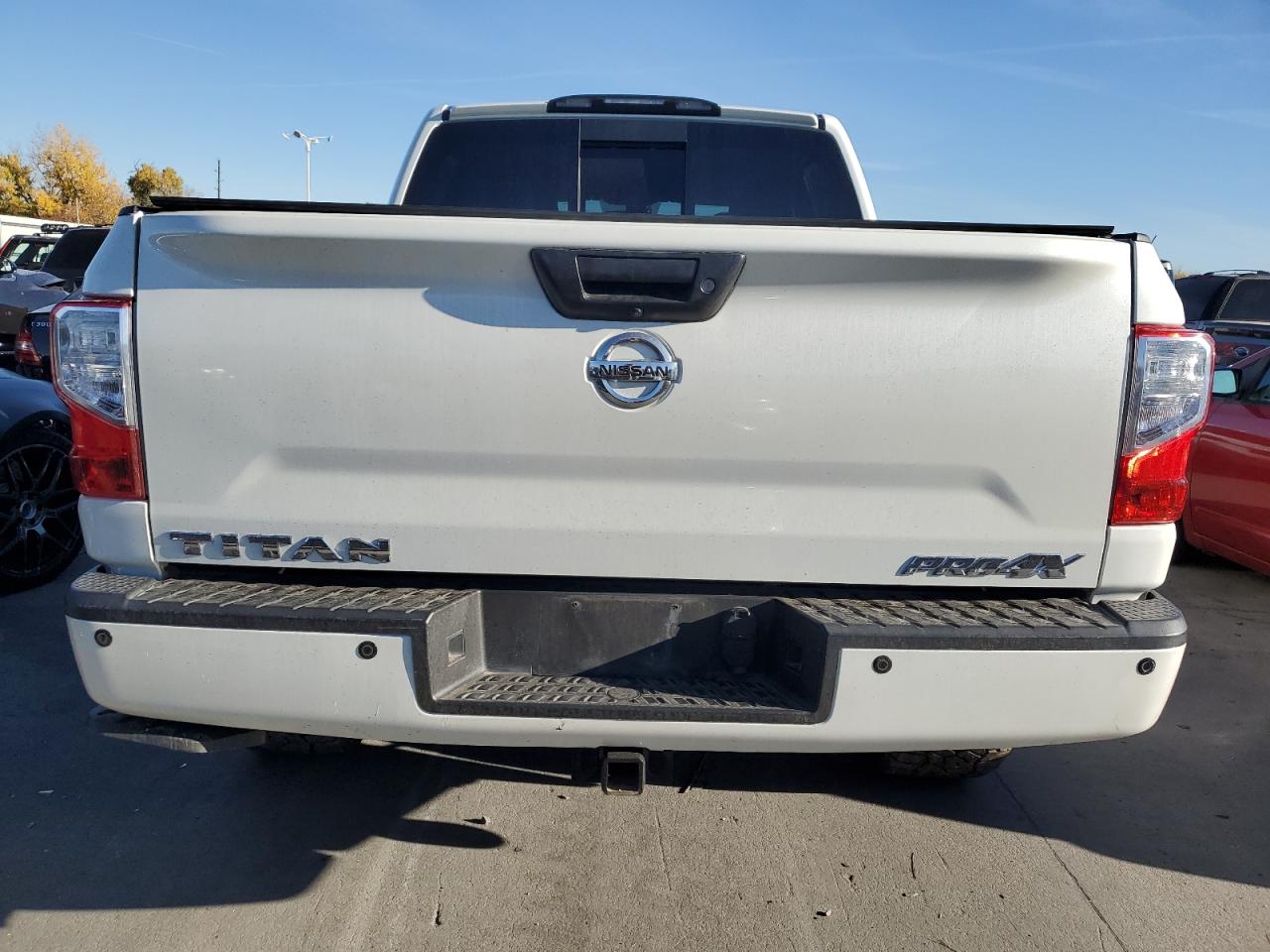 2018 Nissan Titan VIN 1N6AA1E59JN513163 Copart auction photo, front end damage thumbnail 6
