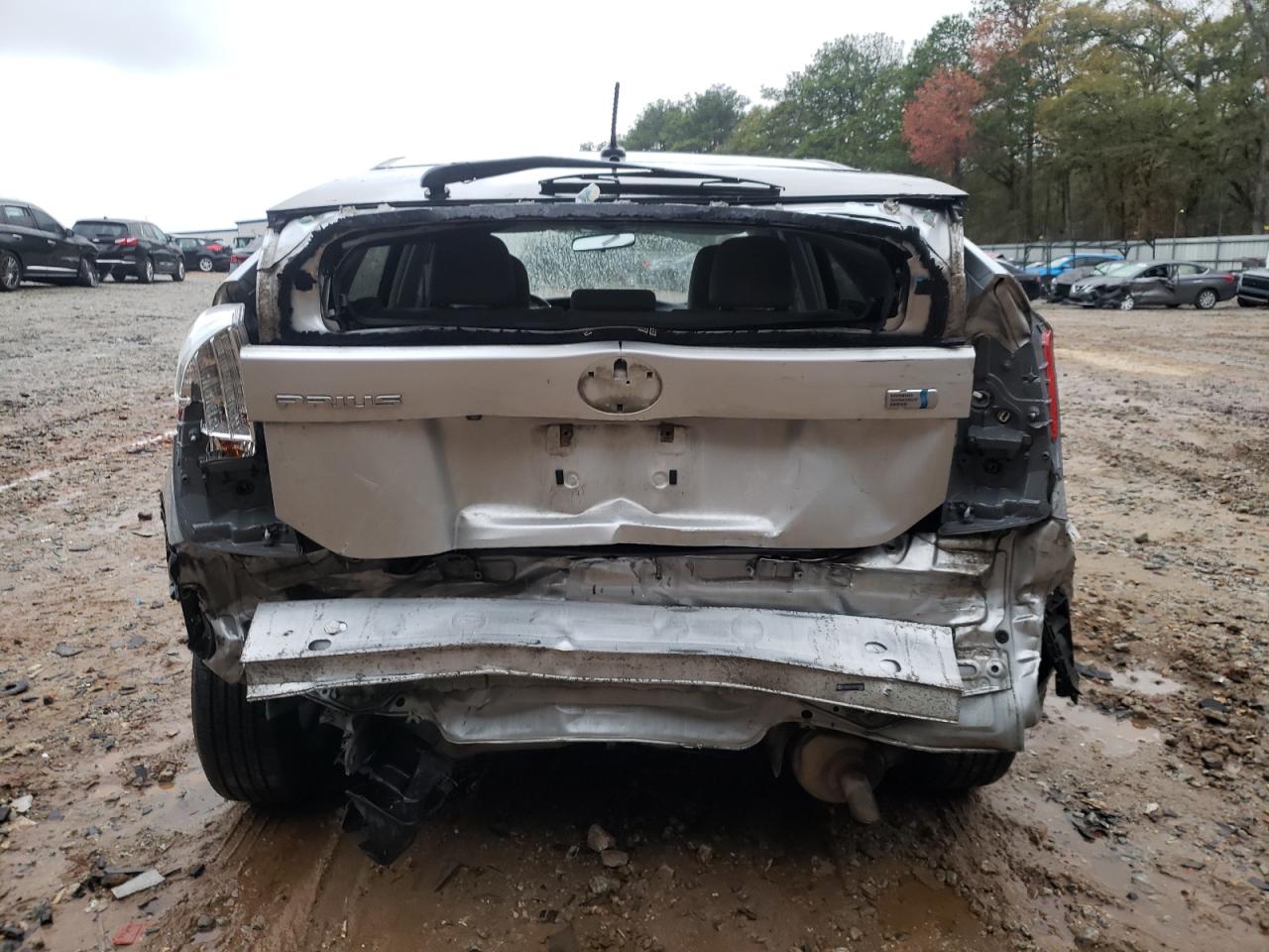 2010 Toyota Prius VIN JTDKN3DU7A5109486 Copart auction photo, rear end / undercarriage damage thumbnail 6
