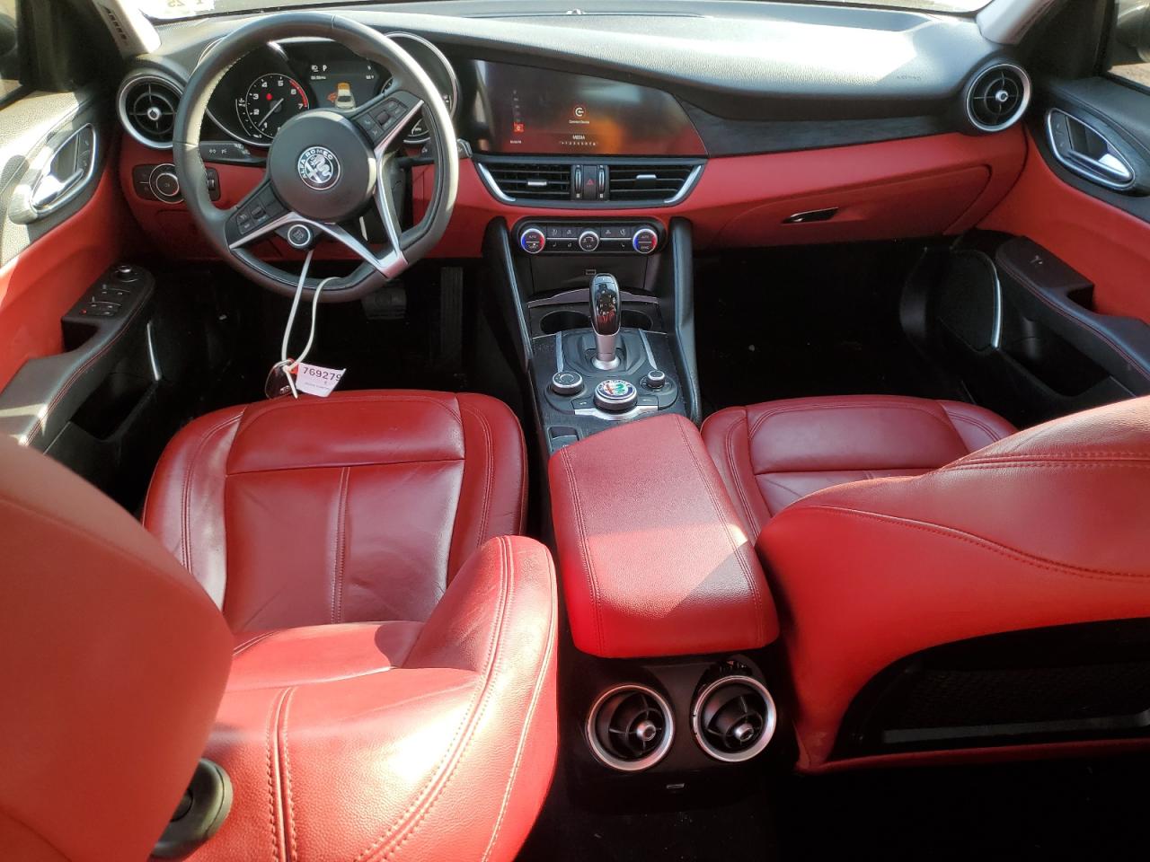2019 Alfa Romeo Giulia VIN ZARFANAN7K7622609 Copart auction photo, front end / minor dent/scratches damage thumbnail 8