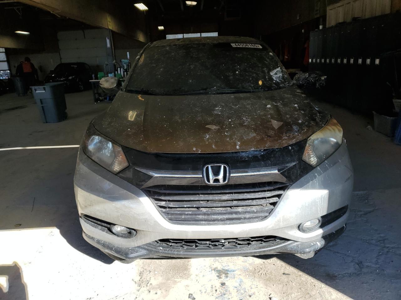 2016 Honda HR-V VIN 3CZRU6H55GM709555 Copart auction photo, burn / burn - engine damage thumbnail 5