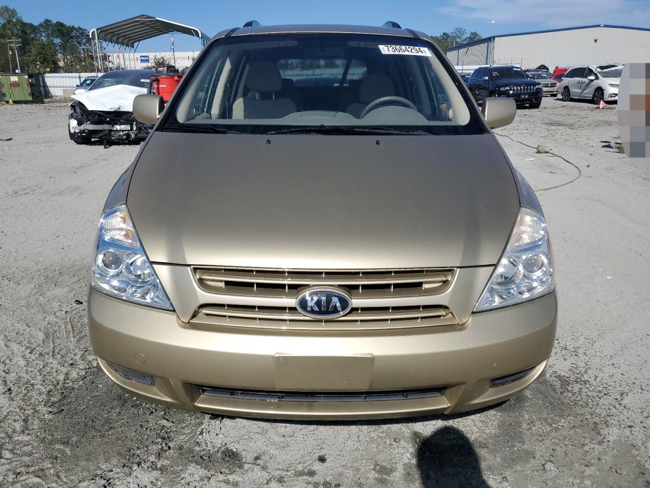 2009 KIA Sedona VIN KNDMB233496316637 Copart auction photo, rear end damage thumbnail 5