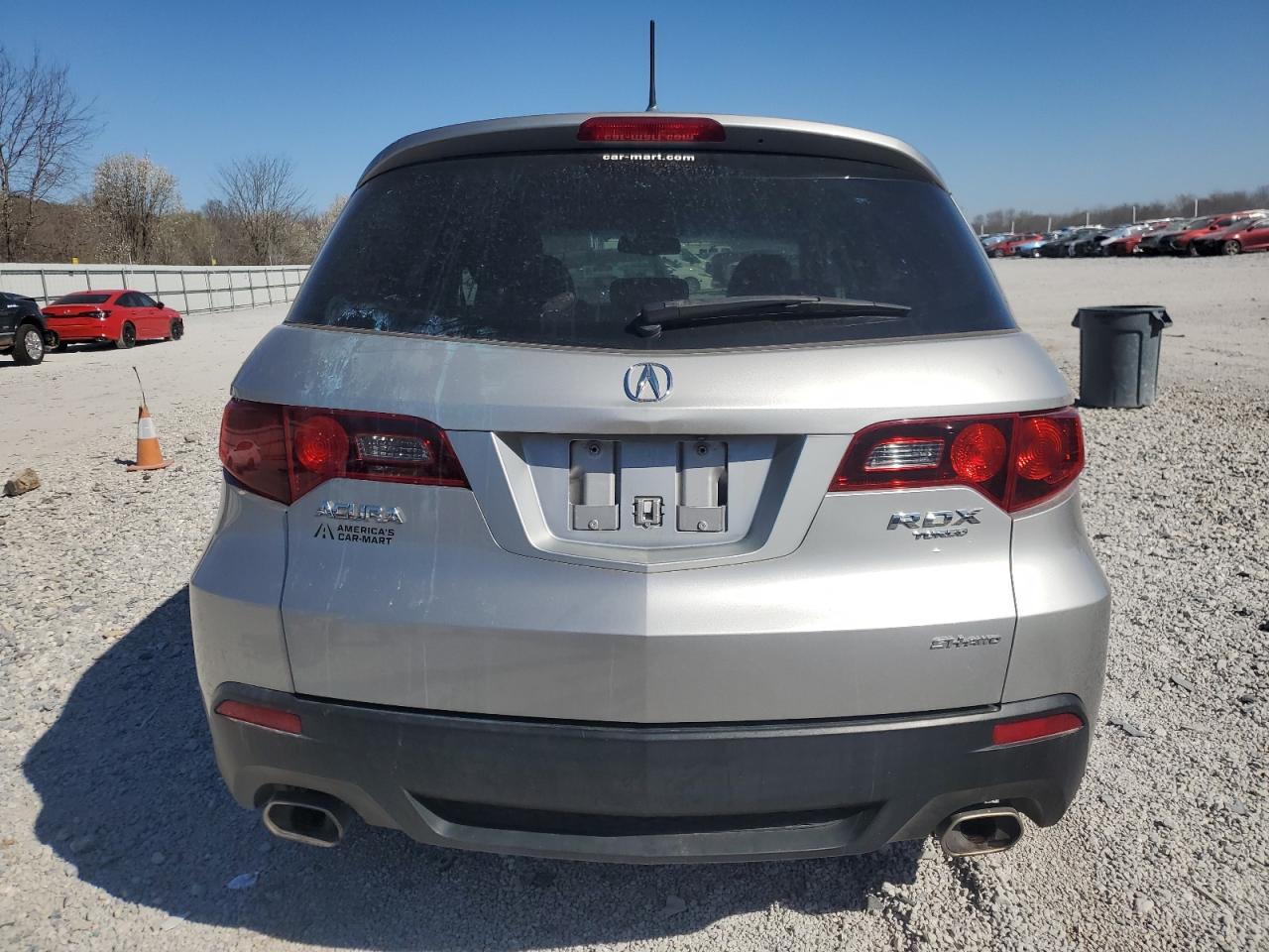2011 Acura RDX VIN 5J8TB1H59BA008402 Copart auction photo, front end / side damage thumbnail 6