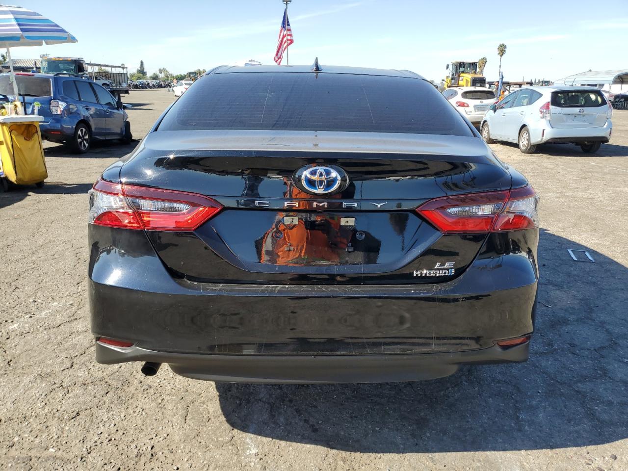 2021 Toyota Camry VIN 4T1C31AK8MU548557 Copart auction photo, front end / minor dent/scratches damage thumbnail 6