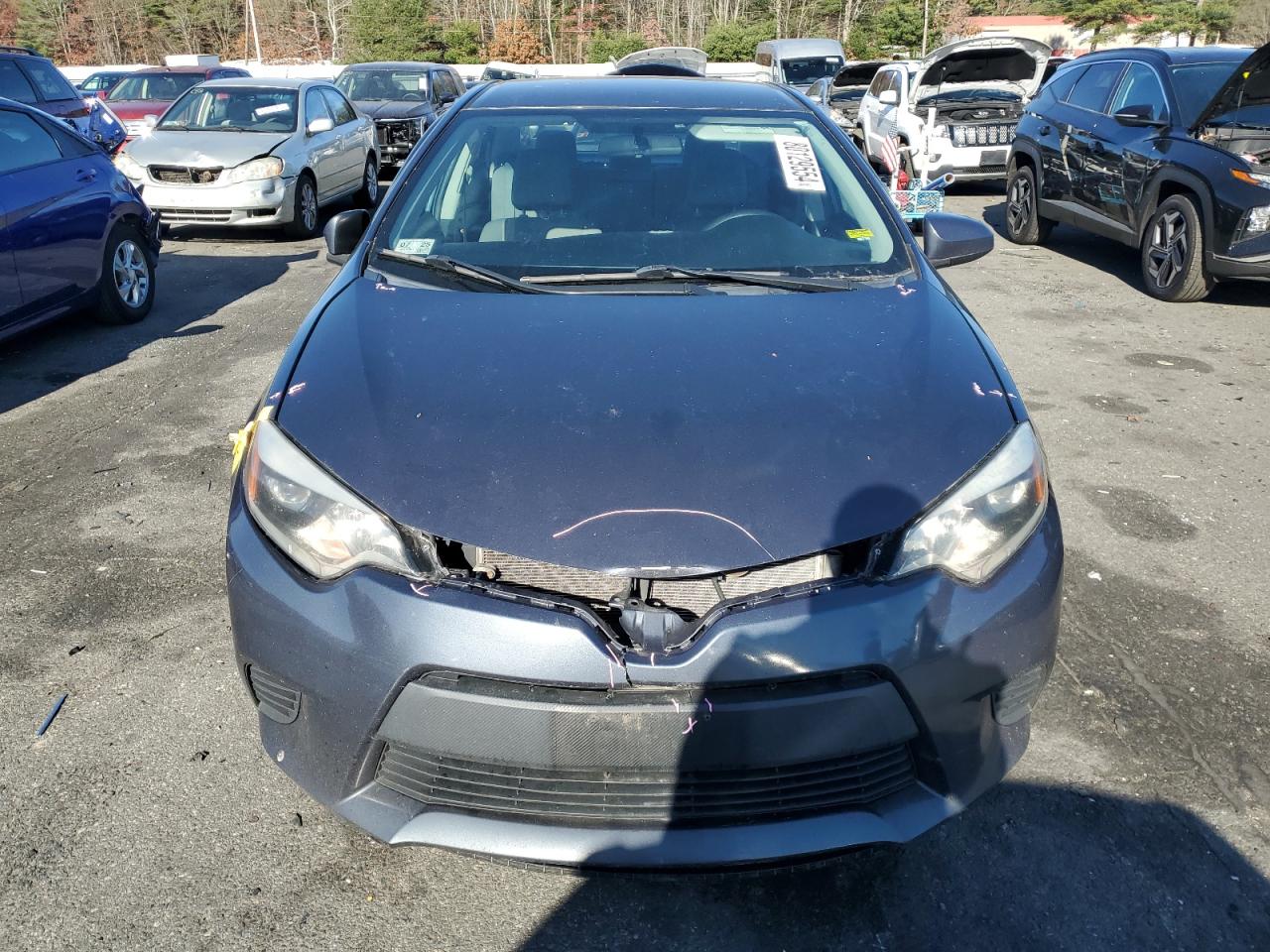 2014 Toyota Corolla VIN 2T1BURHE4EC223110 Copart auction photo, front end damage thumbnail 5