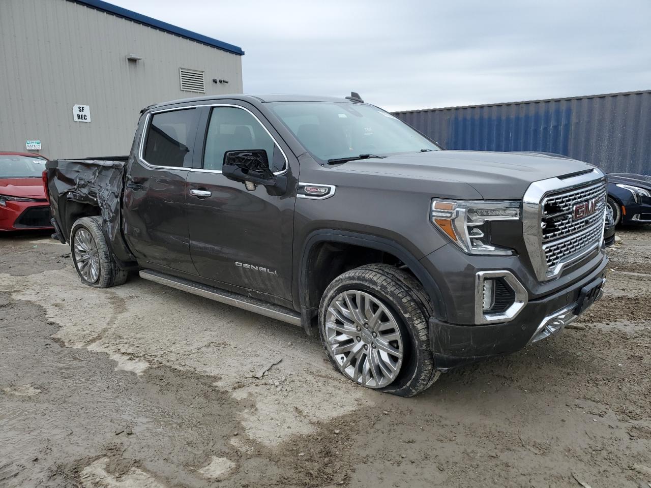 2019 GMC Sierra VIN 1GTU9FEL7KZ288126 Copart auction photo, rear end / side damage thumbnail 4
