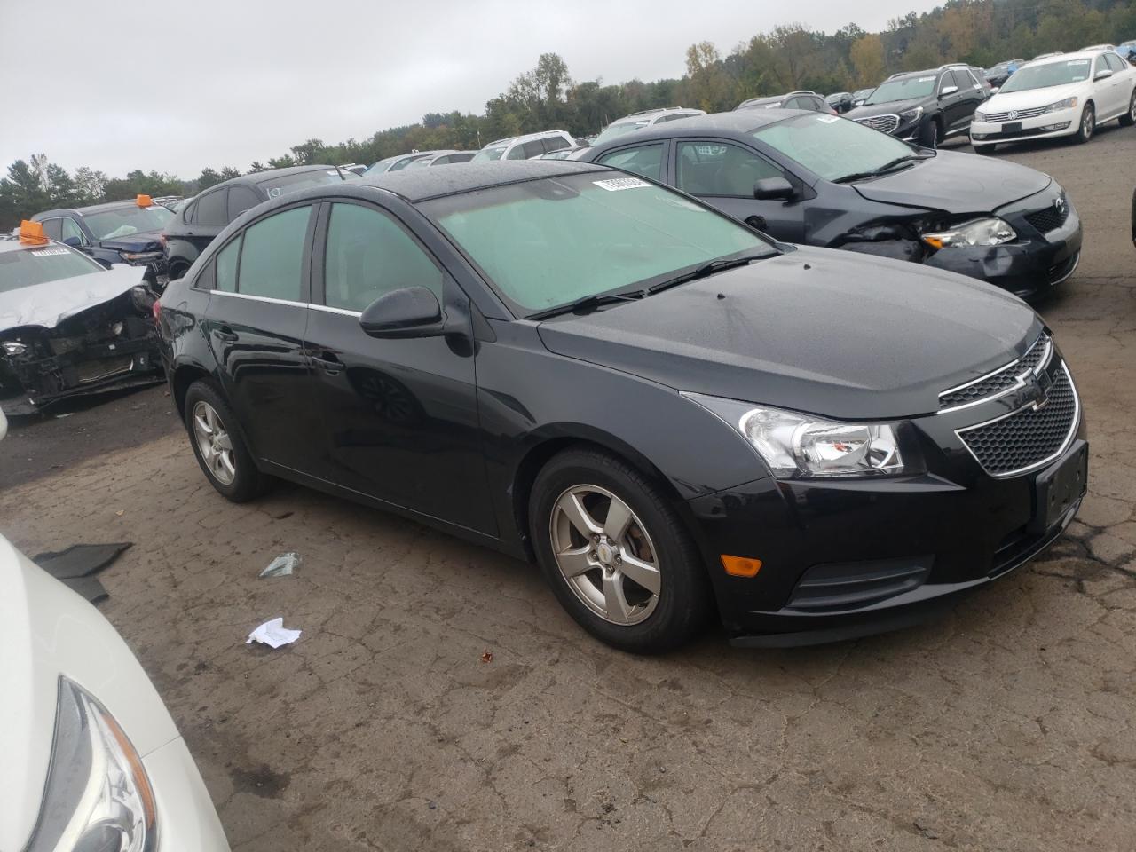 2011 Chevrolet Cruze VIN 1G1PF5S95B7153062 Copart auction photo, side damage thumbnail 4