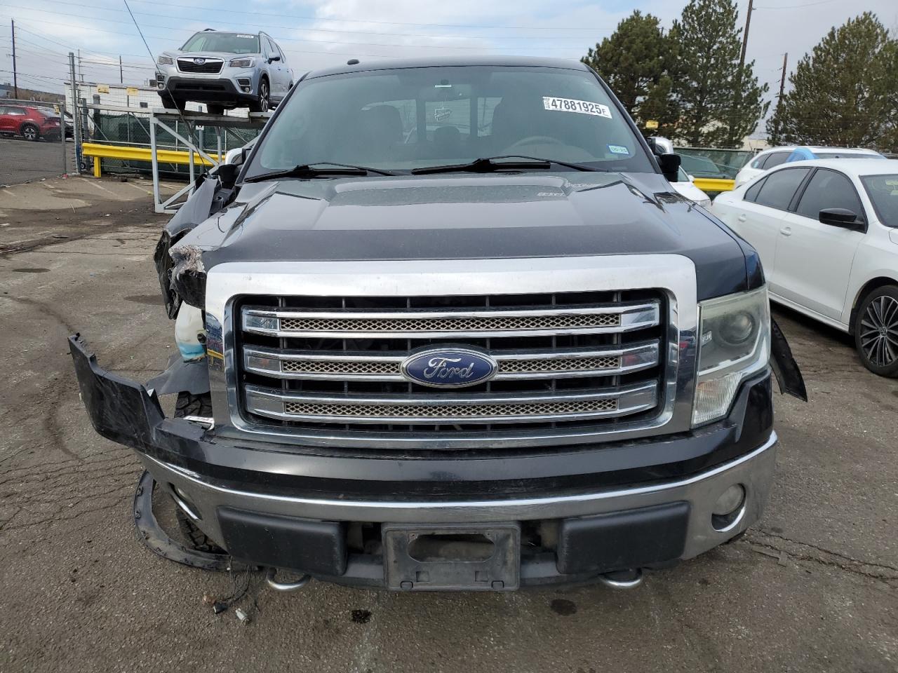 2013 Ford F-150 VIN 1FTFW1EF2DKE22485 Copart auction photo, front end / side damage thumbnail 5