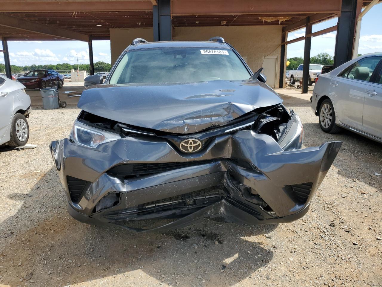 2017 Toyota RAV 4 VIN 2T3BFREV4HW606540 Copart auction photo, front end damage thumbnail 5