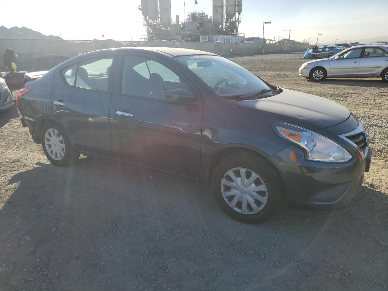 2015 Nissan Versa VIN 3N1CN7AP4FL837660 Copart auction photo, rear end / front end damage thumbnail 4
