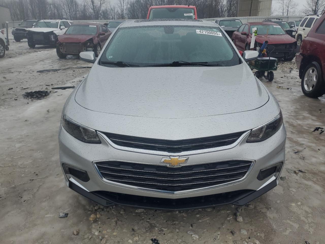 2017 Chevrolet Malibu VIN 1G1ZE5ST8HF131109 Copart auction photo, rear end / side damage thumbnail 5