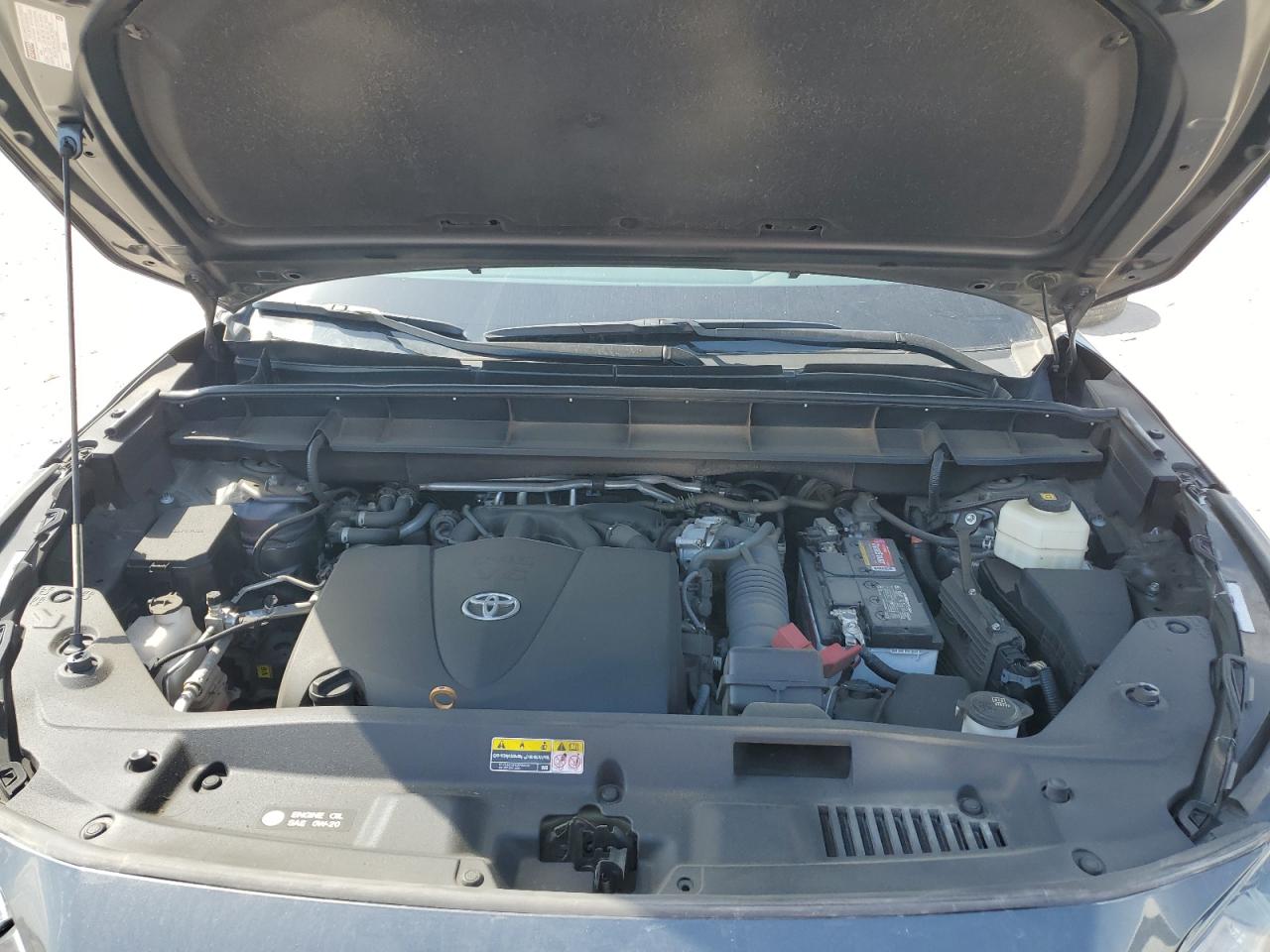 2021 Toyota Highlander VIN 5TDJZRAH1MS035393 Copart auction photo, side / all over damage thumbnail 12