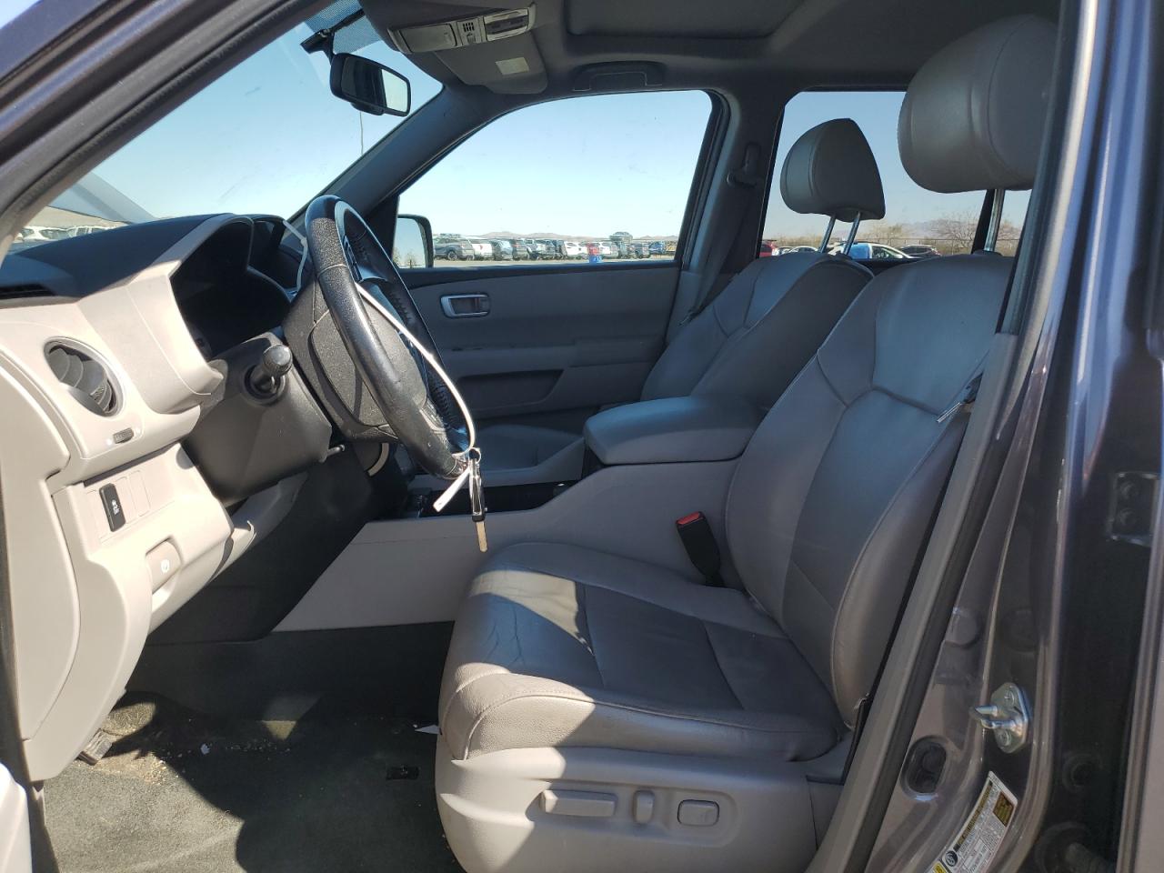 2014 Honda Pilot VIN 5FNYF3H55EB003133 Copart auction photo, front end / side damage thumbnail 7