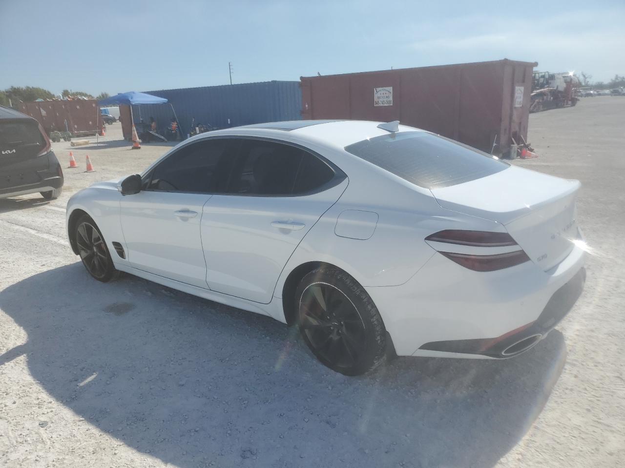 2023 Genesis G70 VIN KMTG54TE5PU105104 Copart auction photo, unknown damage thumbnail 2