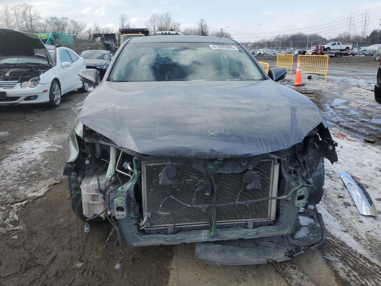 2012 Lexus ES VIN JTHBK1EG8C2488345 Copart auction photo, front end damage thumbnail 5