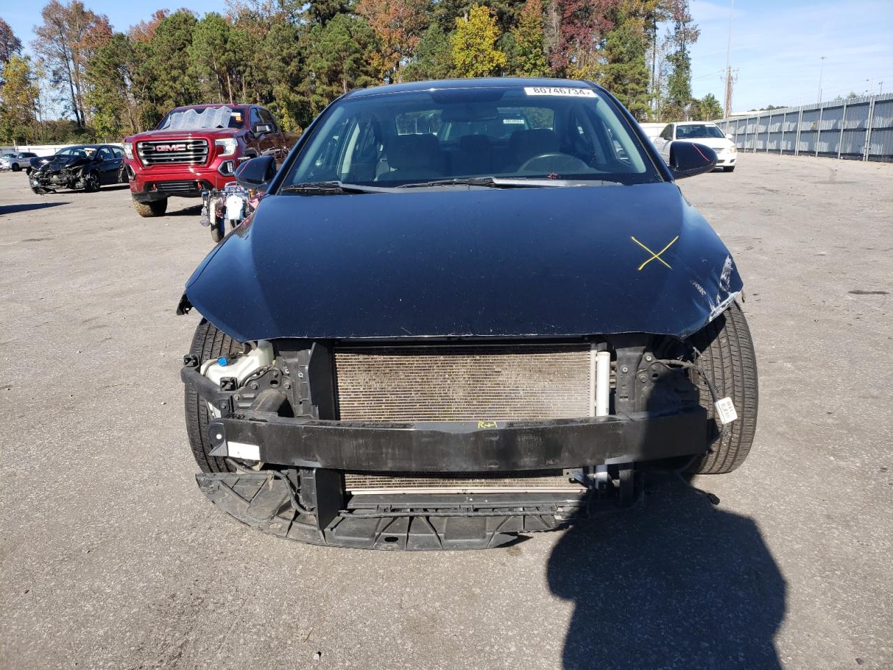 2017 Hyundai Elantra VIN 5NPD74LF4HH139728 Copart auction photo, front end damage thumbnail 5