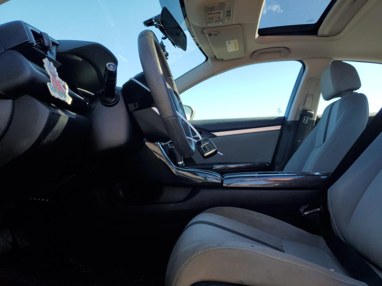 2016 Honda Civic VIN 2HGFC1F32GH630652 Copart auction photo, side / front end damage thumbnail 7